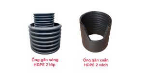 Ống nhựa gân xoắn hdpe​