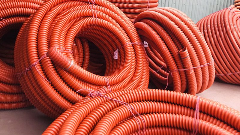 Ống gân xoắn HDPE