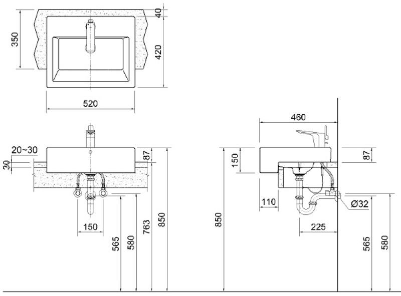Tính toán đường kính ống thoát nước