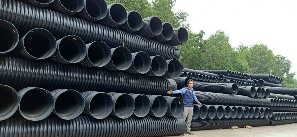 ống nhựa hdpe 2 lớp