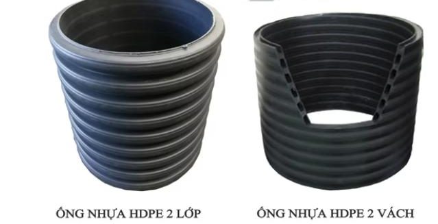 ống hdpe 2 vách
