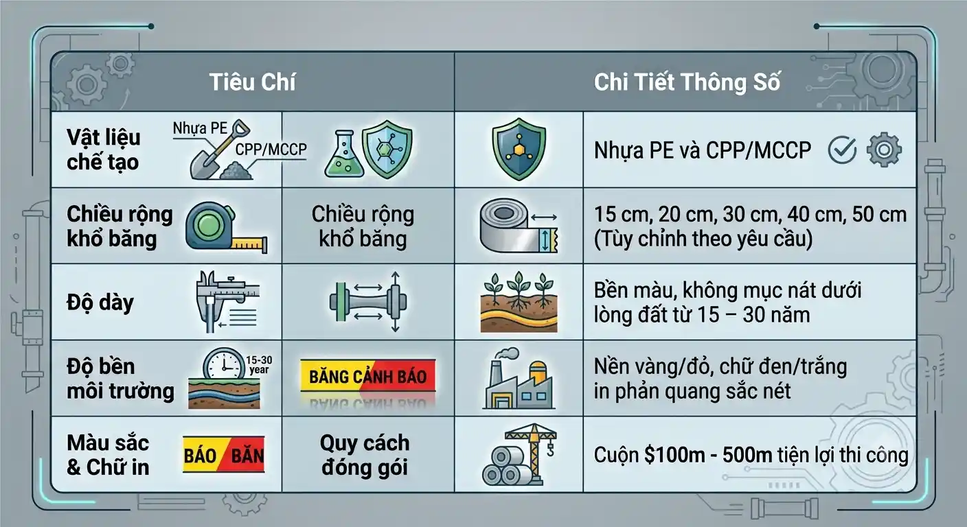 tiêu chuẩn kỹ thuật dự án