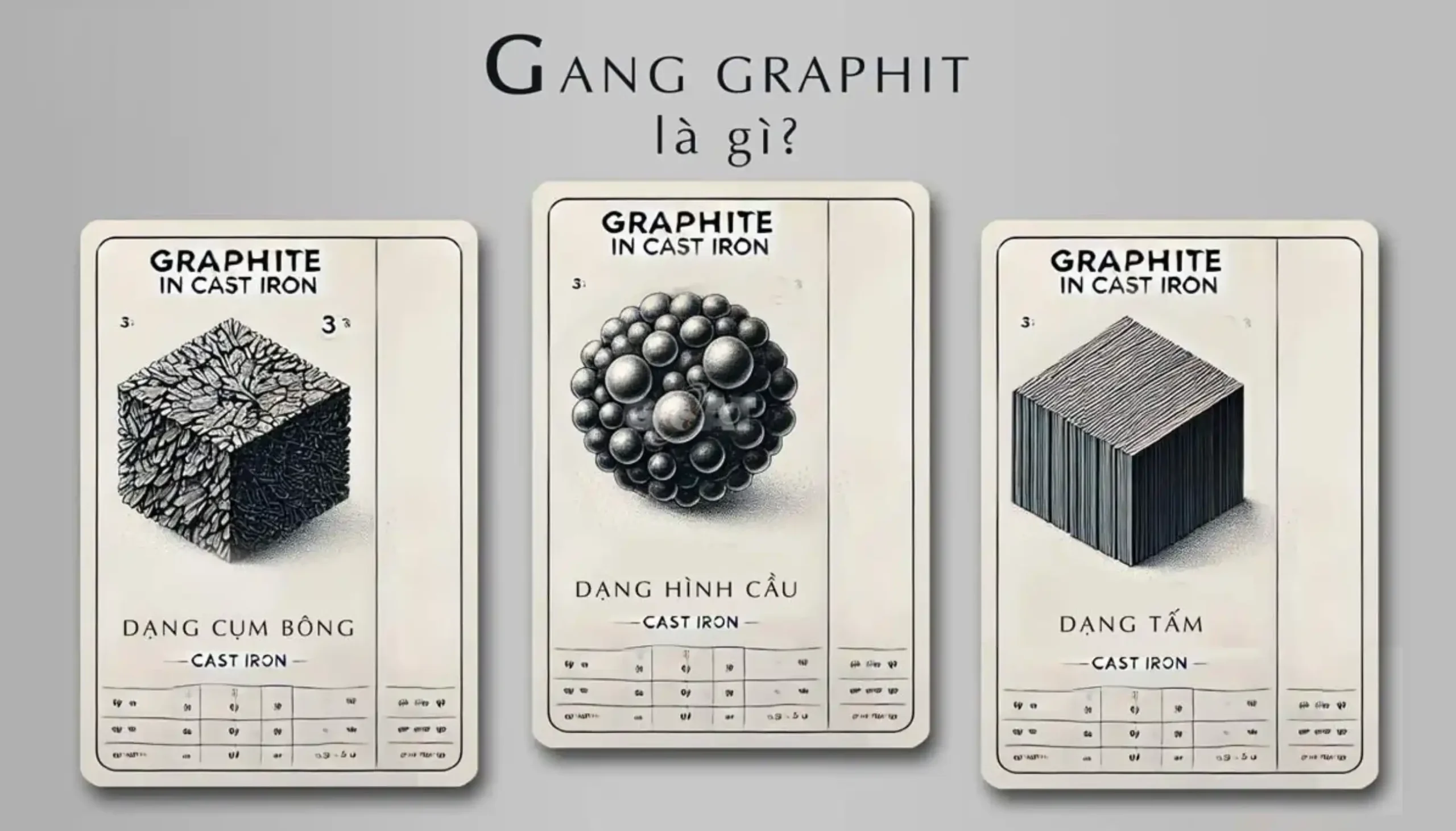Gang graphit là gì?