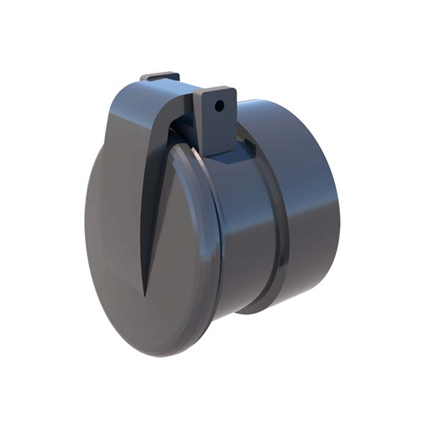 Van cửa lật HDPE lắp ngoài đầu ống